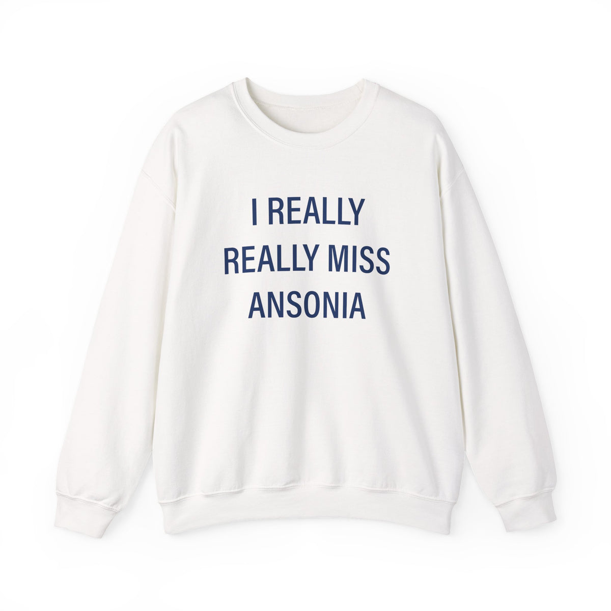 I Really Really Miss Ansonia Unisex Heavy Blend™ Crewneck Sweatshirt