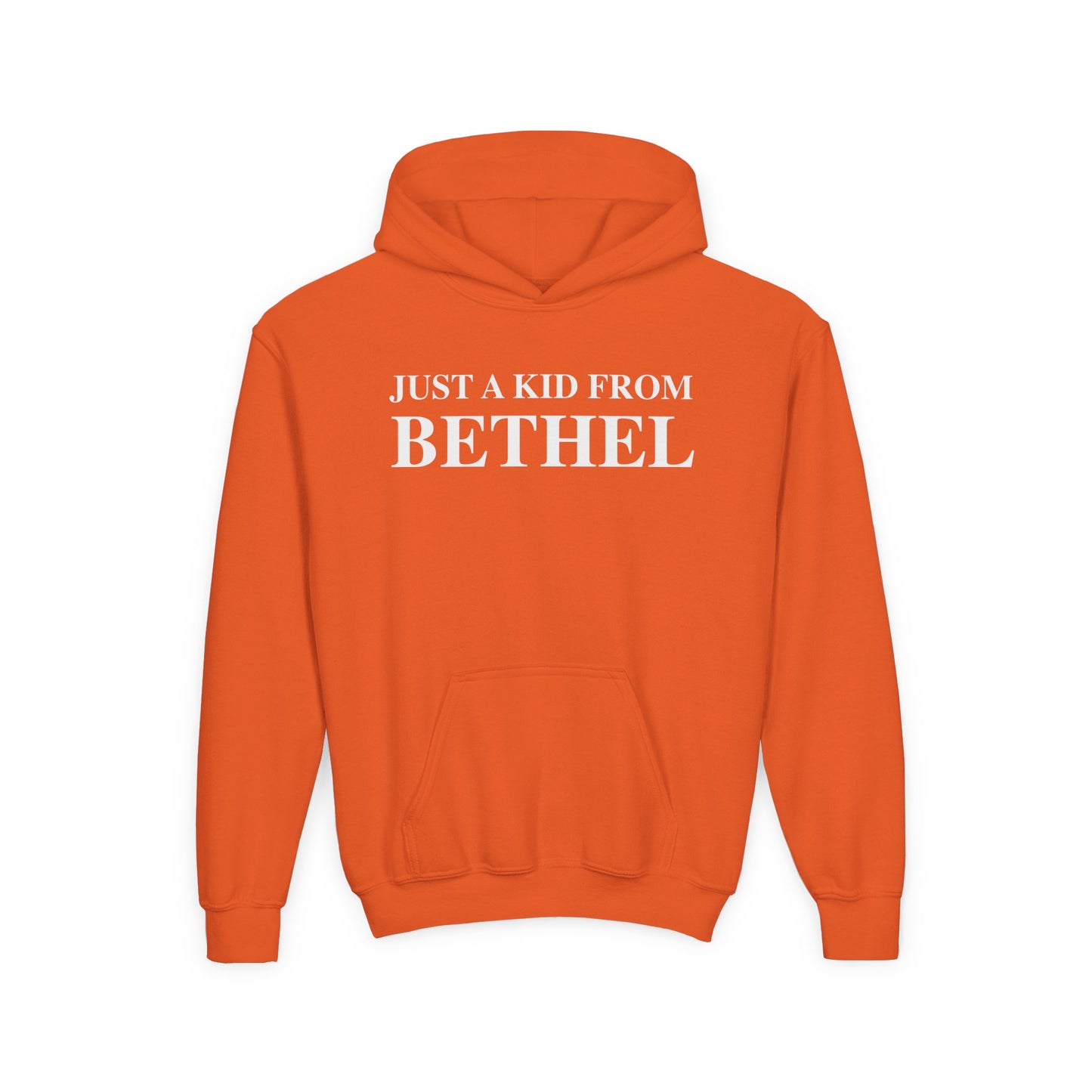 Just a kid from Bethel Youth Heavy Blend Hooded Sweatshirt