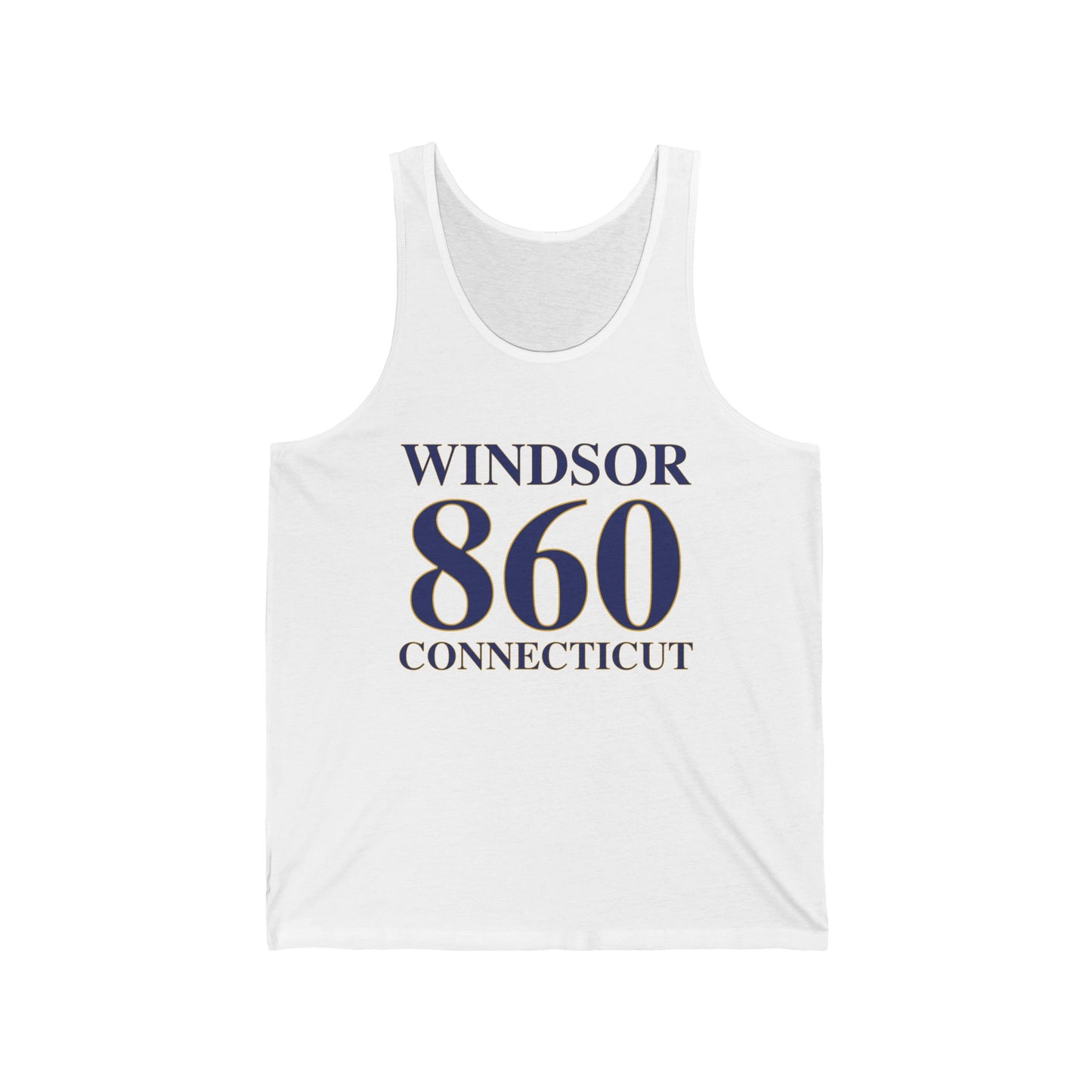 Windsor 860 Connecticut  Unisex Jersey Tank