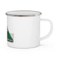 Minuteman Holiday Lights  Enamel Camping Mug