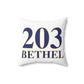203 Bethel Spun Polyester Square Pillow