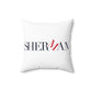 41 Tilt Sherman Spun Polyester Square Pillow