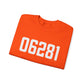 06281 Woodstock CT Zip Code Unisex Heavy Blend™ Crewneck Sweatshirt