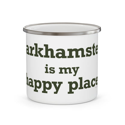 Barkhamsted is my Happy Place Enamel Camping Mug