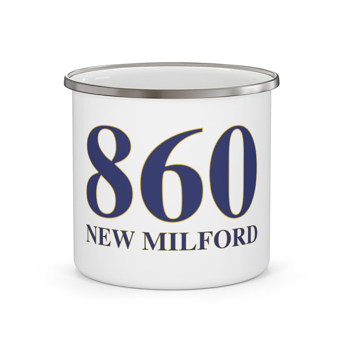 860 New Milford Enamel Camping Mug