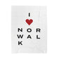 Norwalk Vision Velveteen Plush Blanket
