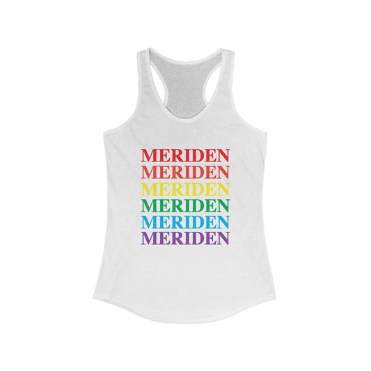 Meriden Pride Women's Ideal Racerback Tank