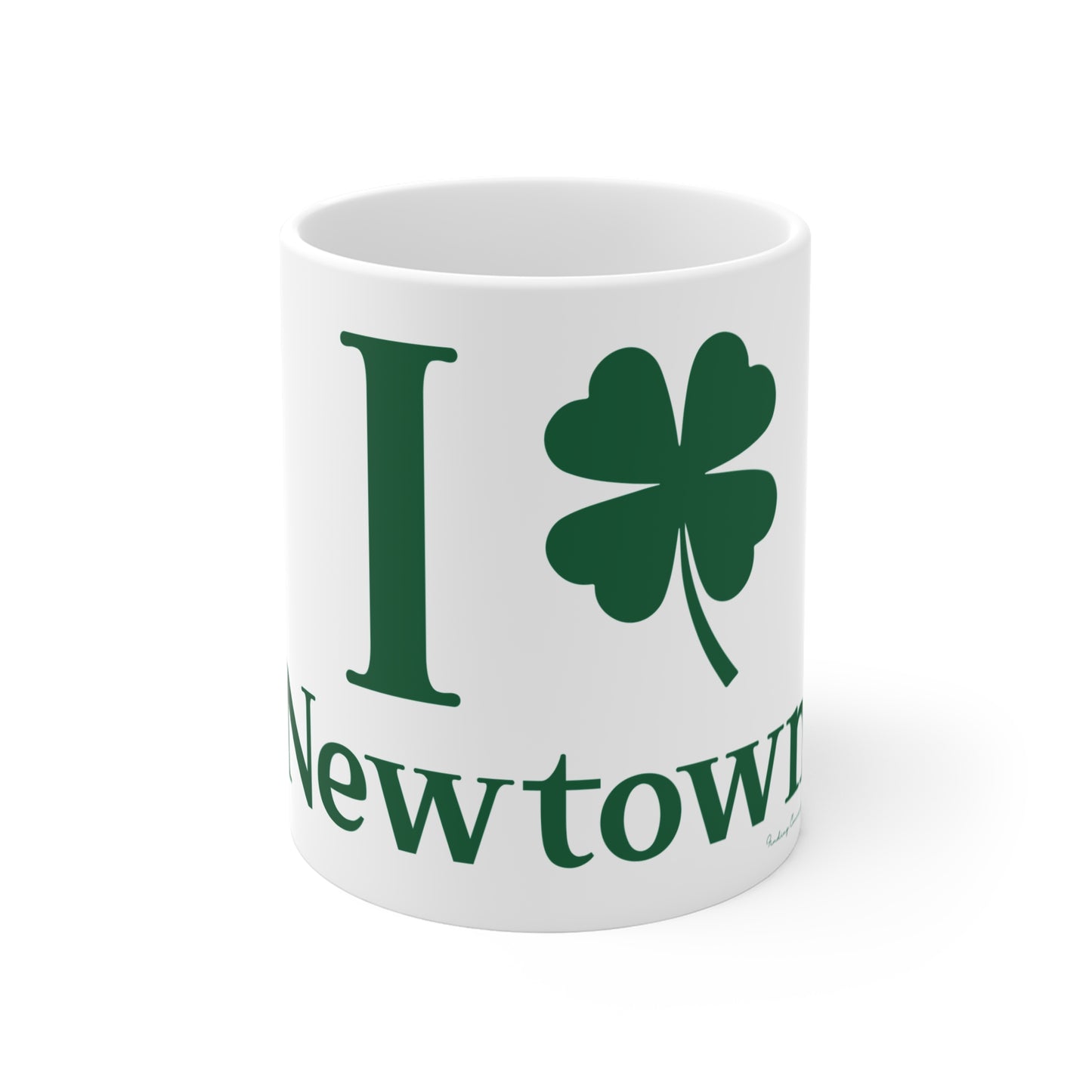 I Clover Newtown Mug 11oz