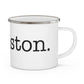 I Heart Weston. Enamel Camping Mug