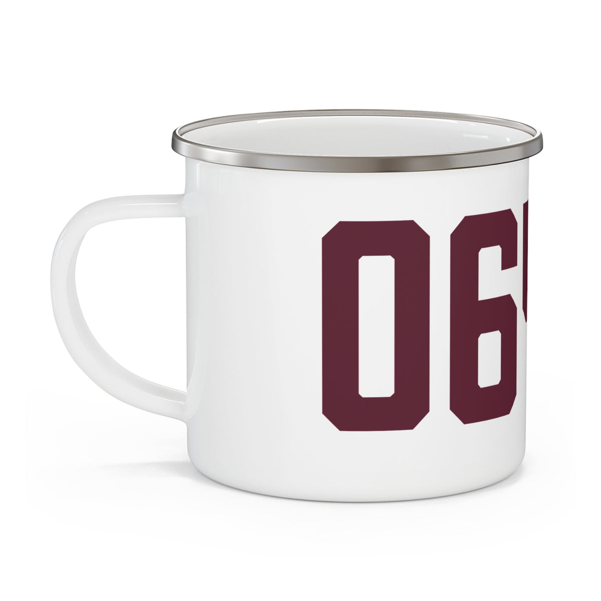 06420 Salem Connecticut Zip Code Enamel Camping Mug