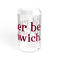 I’d rather be in Greenwich Sipper Glass, 16oz