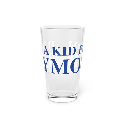 Just a kid from Seymour Pint Glass, 16oz