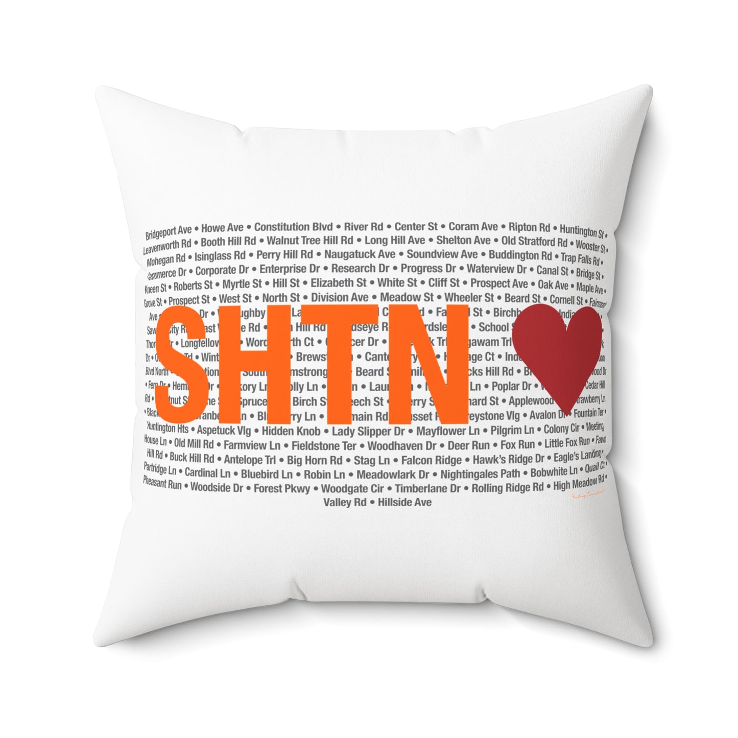 Shelton Love Spun Polyester Square Pillow