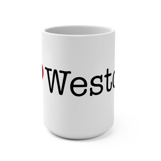 I Heart Weston. Mug 15oz