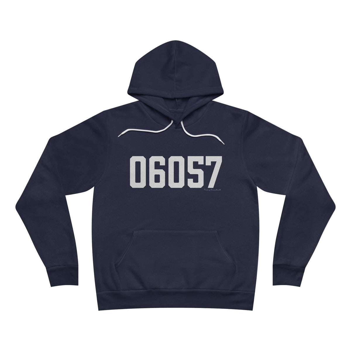 06057 New Hartford CT Zip Code Unisex Sponge Fleece Pullover Hoodie