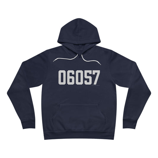 06057 New Hartford CT Zip Code Unisex Sponge Fleece Pullover Hoodie