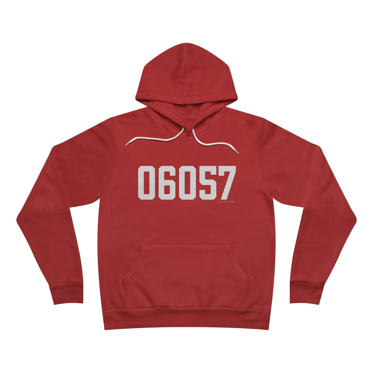06057 New Hartford CT Zip Code Unisex Sponge Fleece Pullover Hoodie