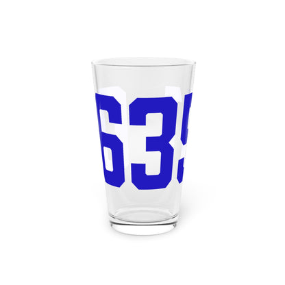 06351 Lisbon Connecticut Zip Code Pint Glass, 16oz