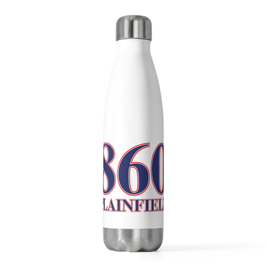860 Plainfield Red, White & Blue 20oz Insulated Bottle