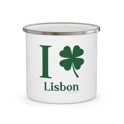 I Clover Lisbon Enamel Camping Mug