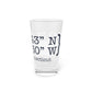 Sherman Coordinates Pint Glass, 16oz