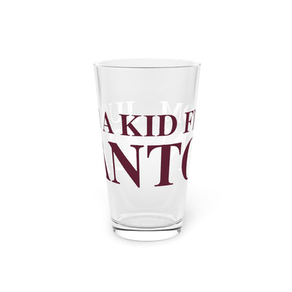 Just a kid from Canton Pint Glass, 16oz
