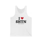 I Heart SHTN Unisex Jersey Tank Top