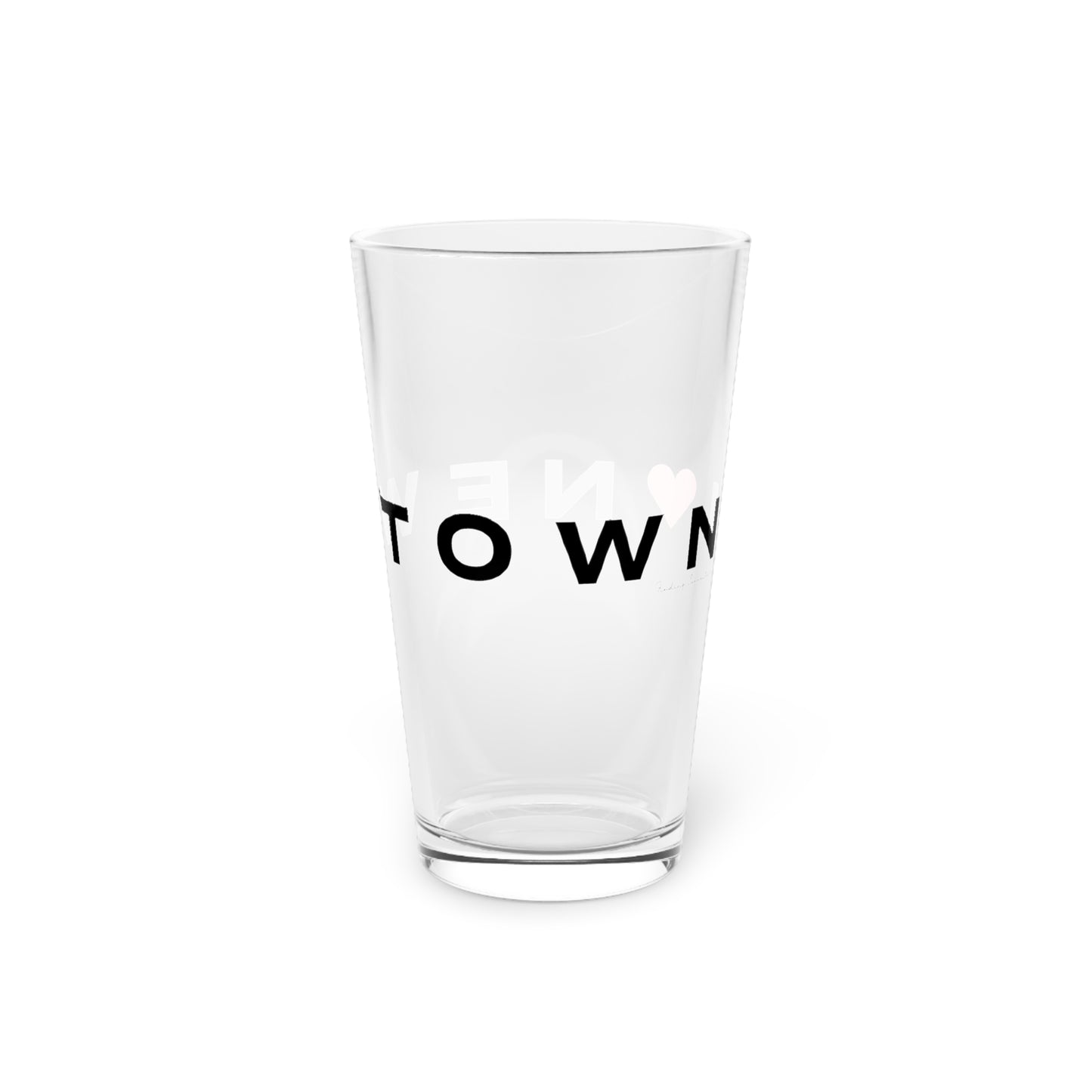 Newtown Vision Pint Glass, 16oz