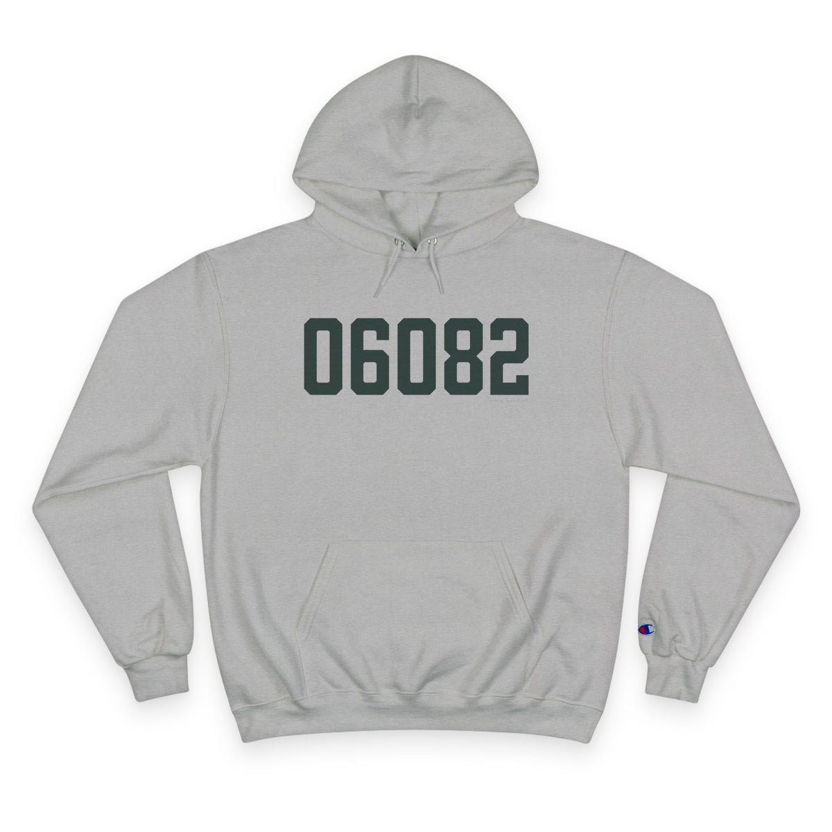 06082 Enfield Connecticut Zip Code Champion Hoodie