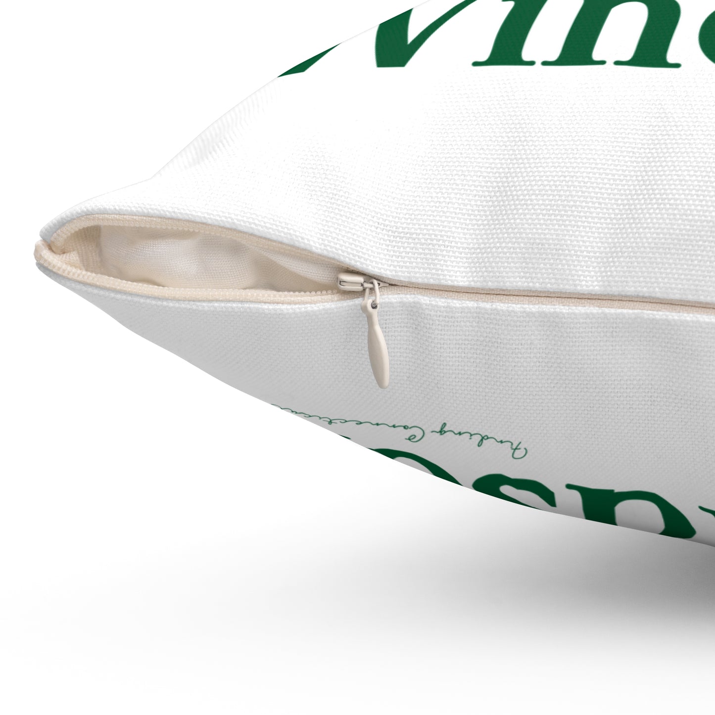 I Clover Windsor Spun Polyester Square Pillow