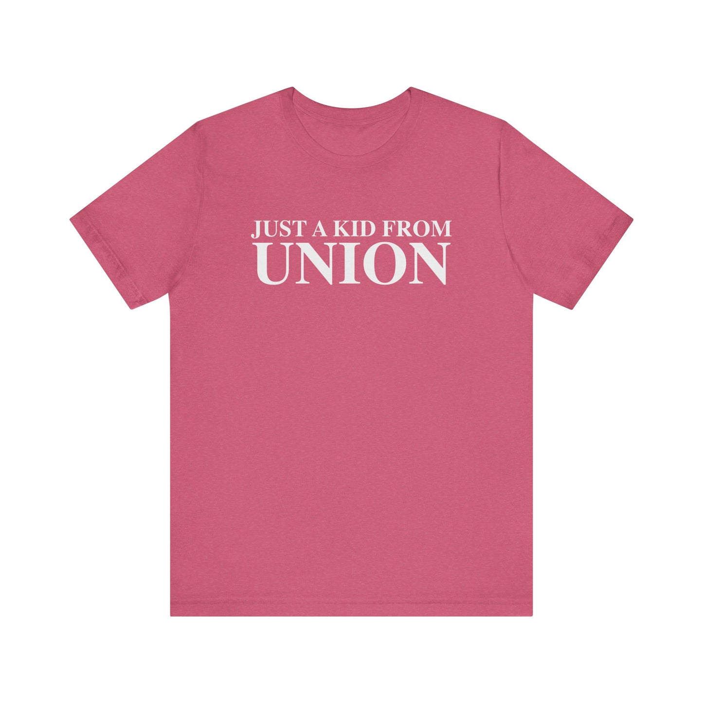 Just a kid from Union Unisex Jersey Short Sleeve T-Shirt