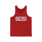 06351 Griswold CT Zip Code Unisex Jersey Tank Top