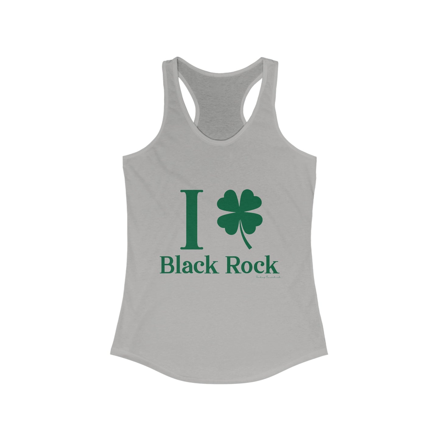 I Clover Black Rock Women's Ideal Racerback Tank