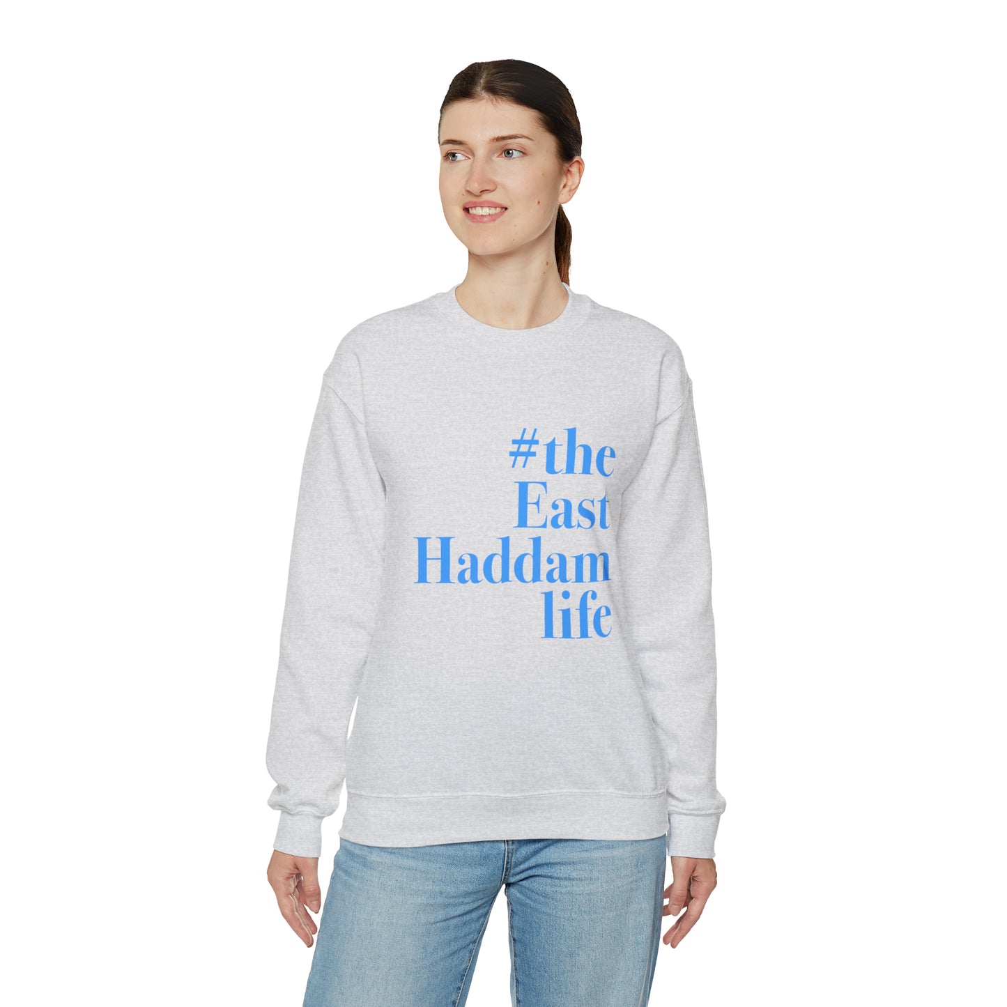 #theeasthaddamlife Unisex Heavy Blend™ Crewneck Sweatshirt