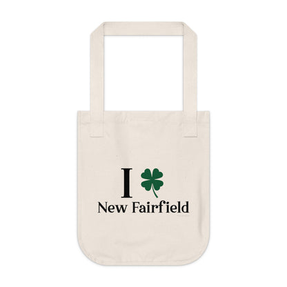 I Clover New Fairfield Organic Canvas Tote Bag