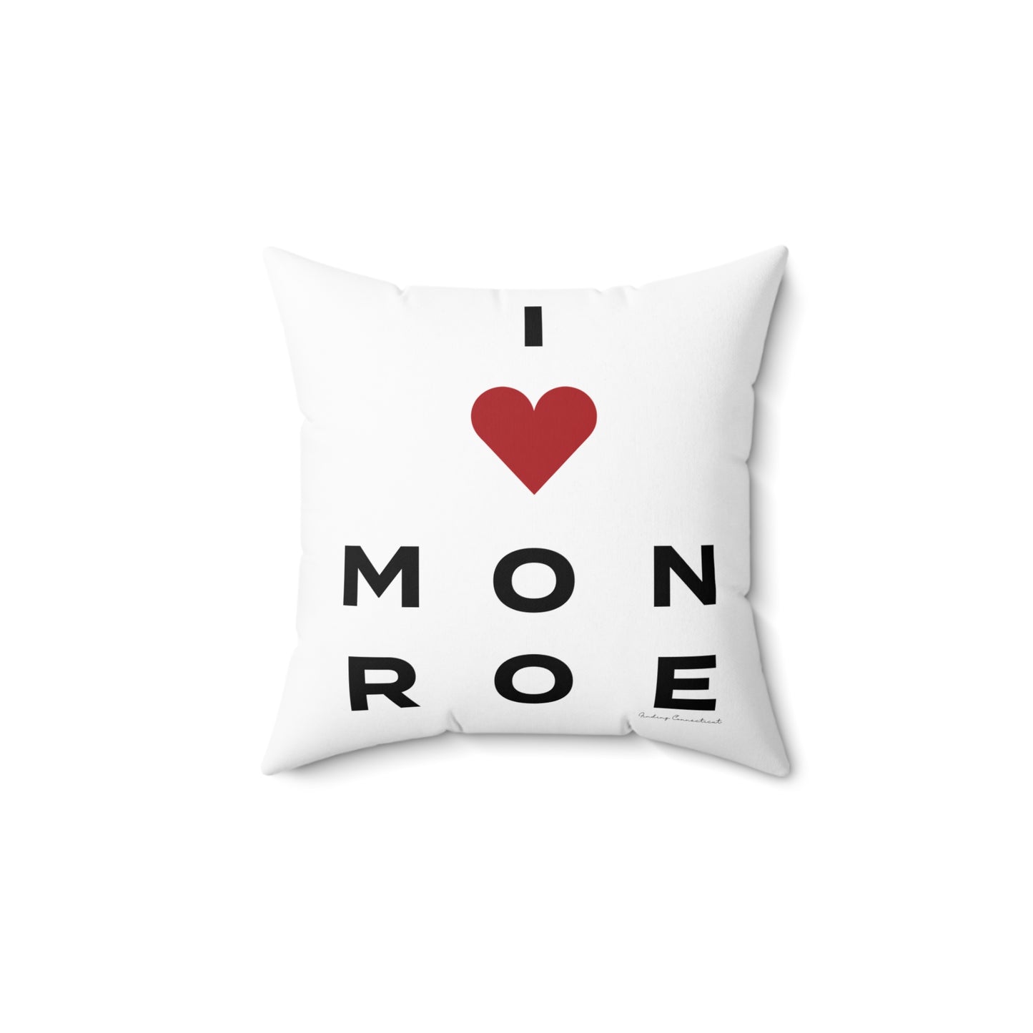 Monroe Vision Spun Polyester Square Pillow