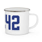 06242 Eastford Connecticut Zip Code Enamel Camping Mug