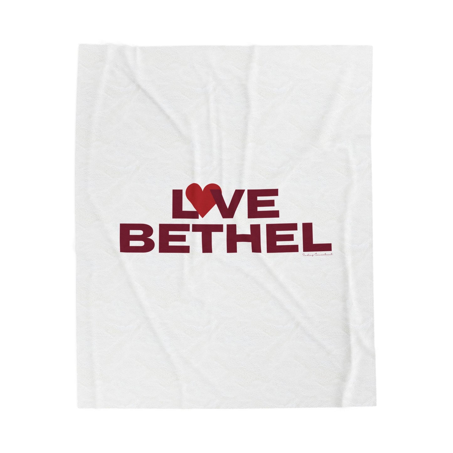 Love Bethel Velveteen Plush Blanket