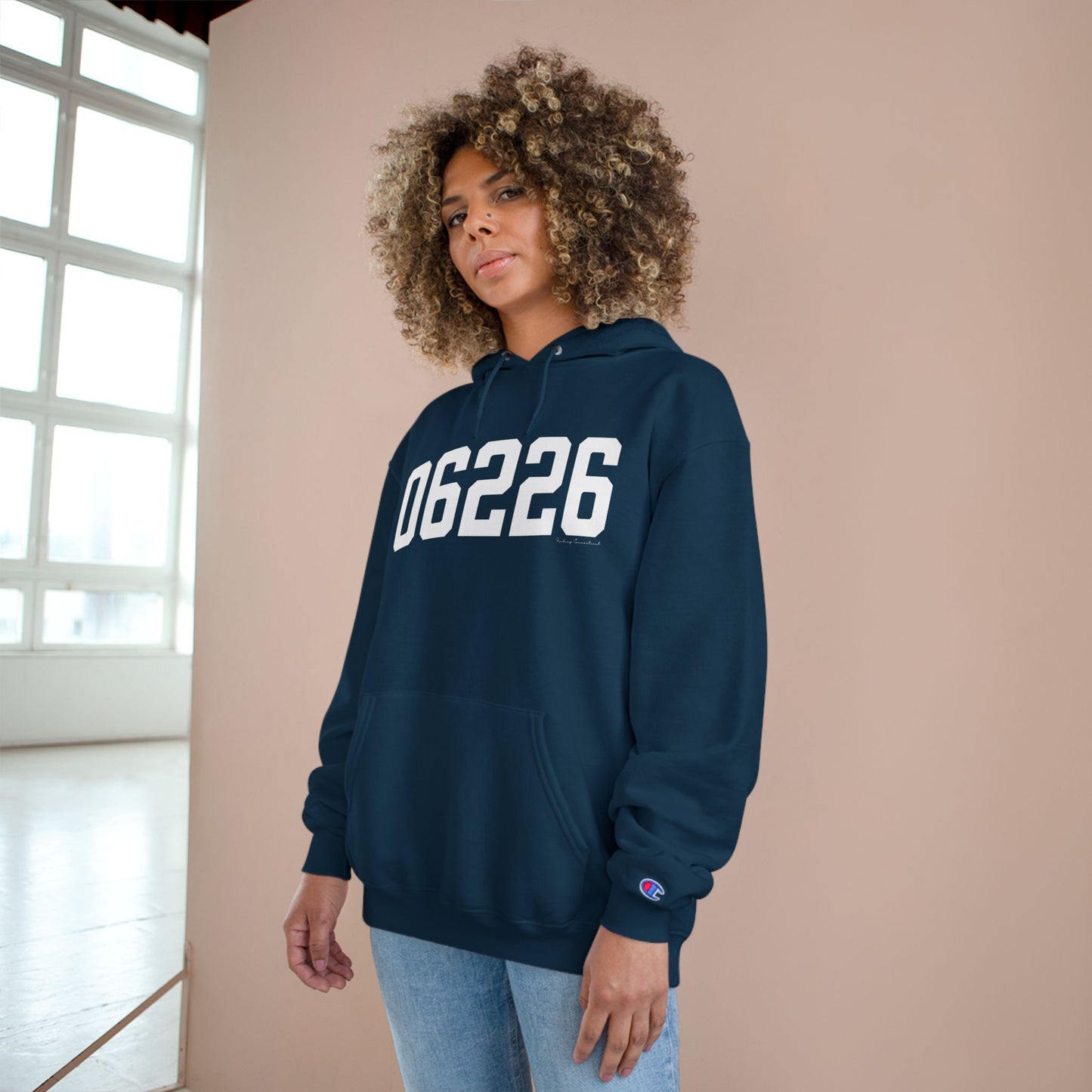 06226 Willimantic CT Zip Code Champion Hoodie