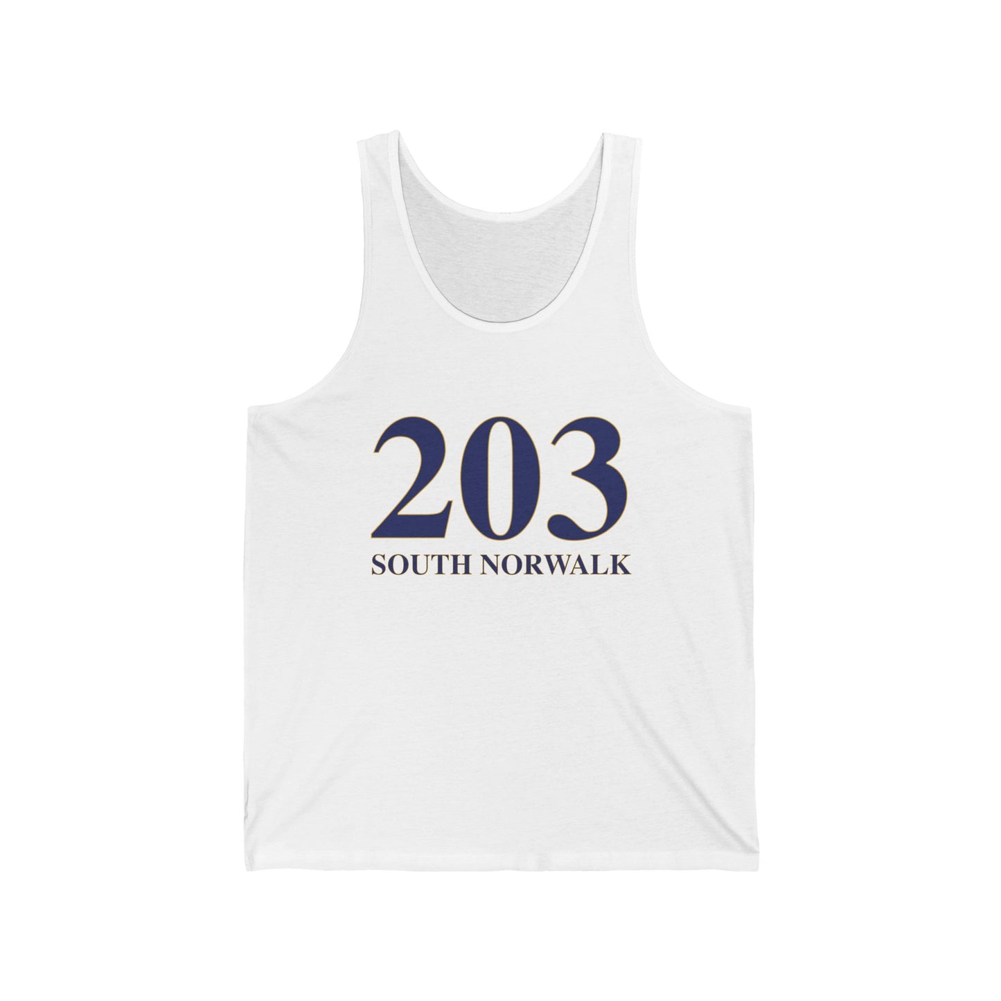 203 South Norwalk Unisex Jersey Tank Top
