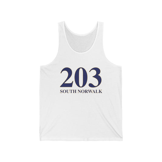 203 South Norwalk Unisex Jersey Tank Top