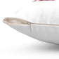 860 Plainfield Red, White & Blue Spun Polyester Square Pillow