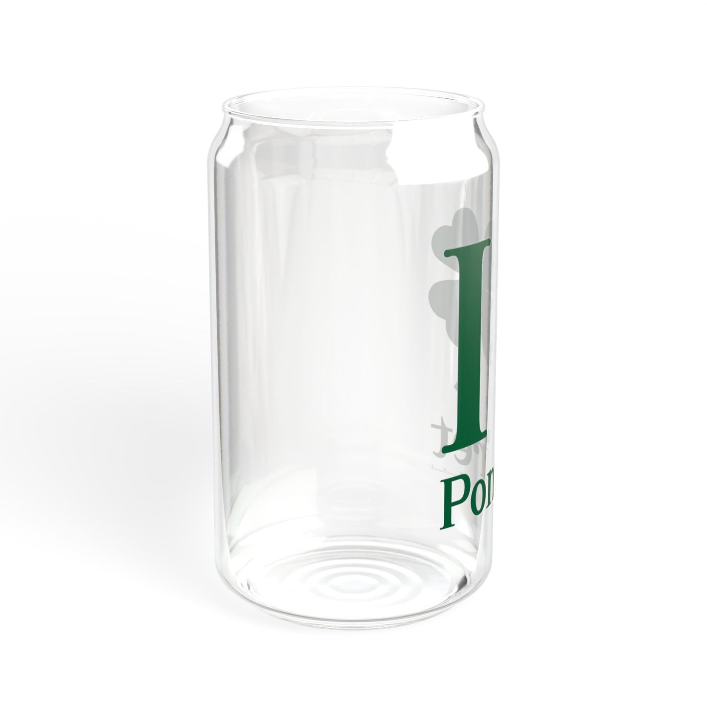 I Clover Pomfret Sipper Glass, 16oz