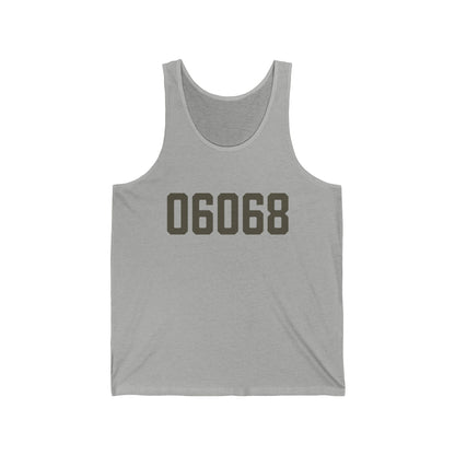 06068 Salisbury Connecticut Zip Code Unisex Jersey Tank Top