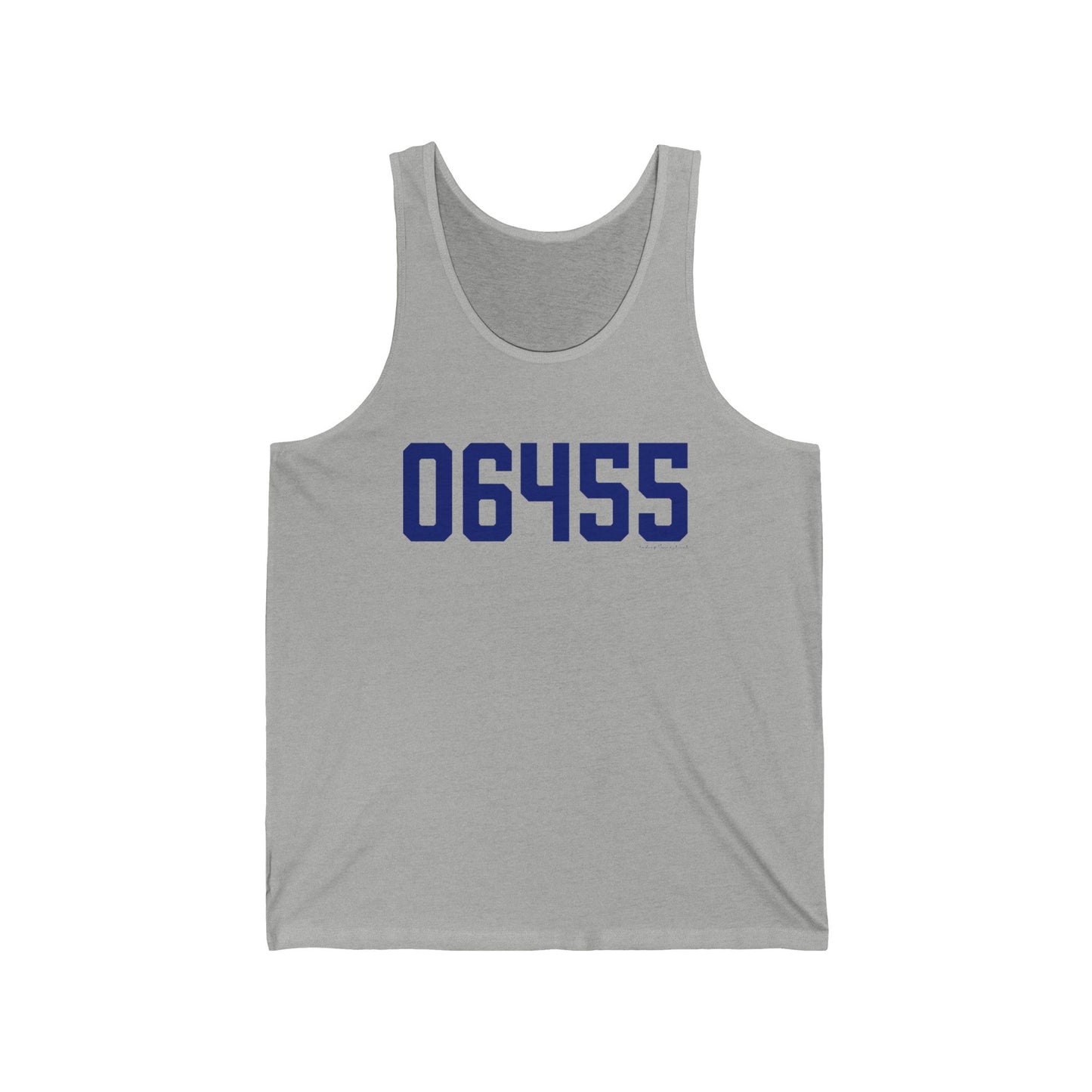 06455 Middlefield Connecticut Zip CodeUnisex Jersey Tank Top