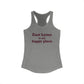 East Lyme is My Happy Place  Women's Ideal Racerback Tank Top