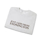 Just a kid from Stonington Unisex Heavy Blend™ Crewneck Sweatshirt