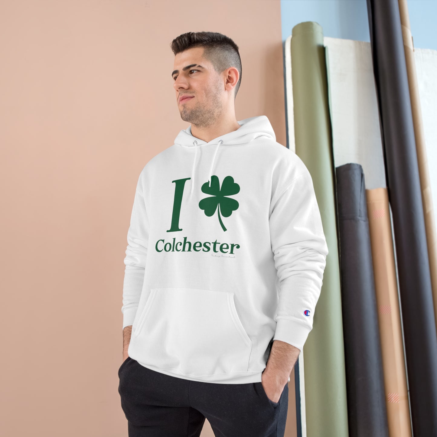 I Clover Colchester Champion Hoodie