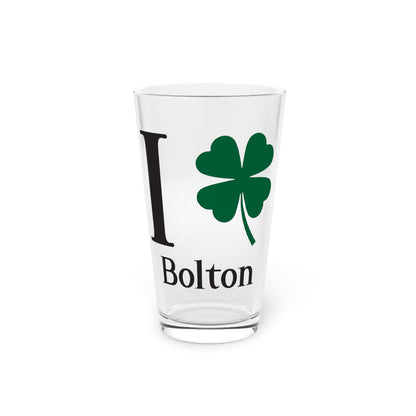 I Clover Bolton Pint Glass, 16oz