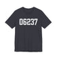 06237 Columbia CT Zip Code Unisex Jersey Short Sleeve T-Shirt